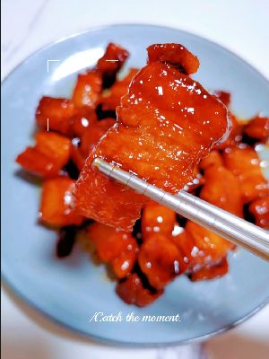 2分鐘學會的紅燒肉的做法-甜味煮菜譜