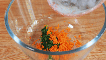 鮮蝦時蔬蒸餃【寶寶輔食】的做法-咸鮮味蒸菜譜