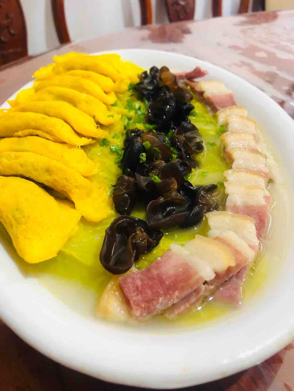 咸肉蒸娃娃菜的做法-家常味蒸菜譜