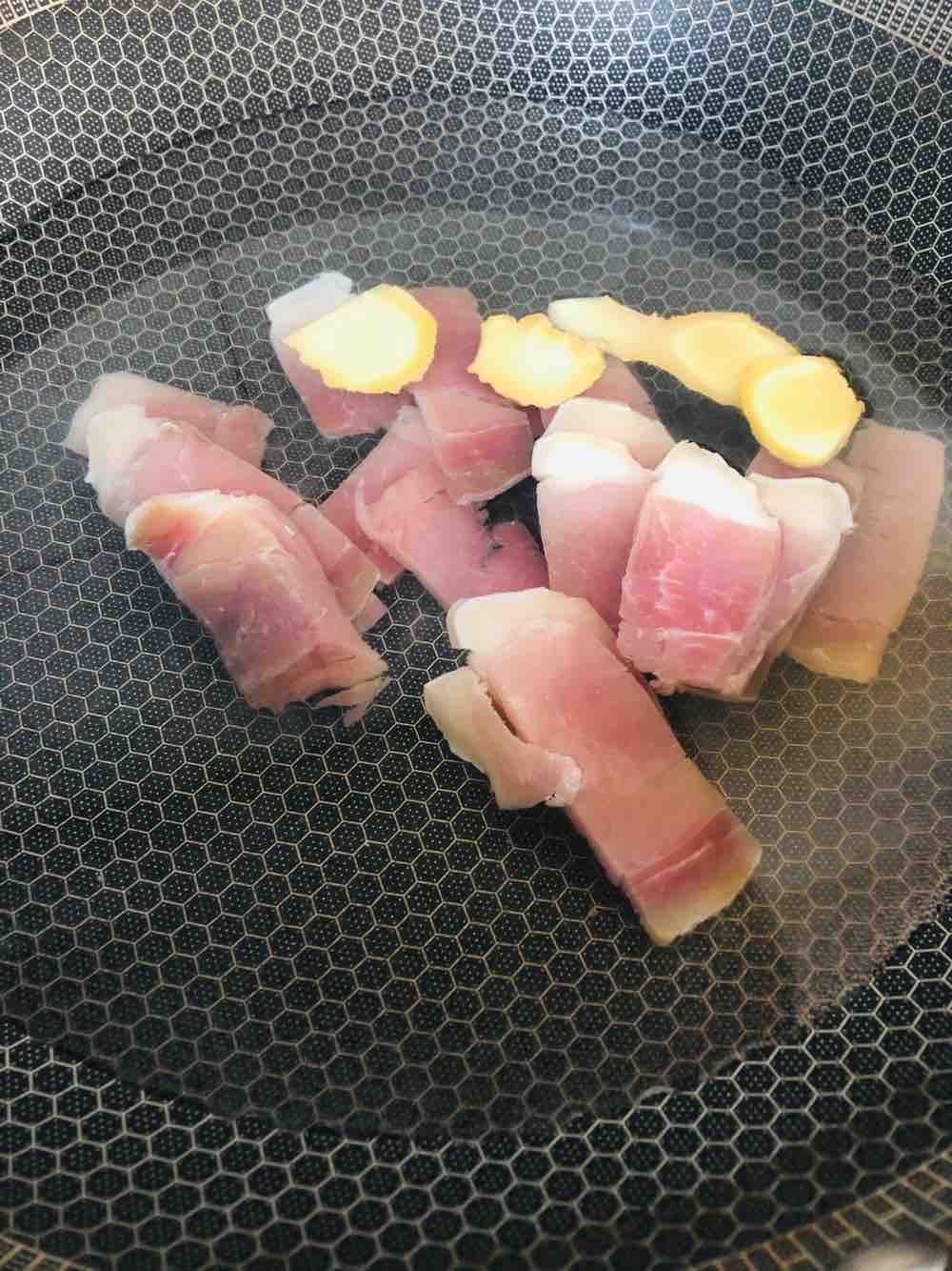 咸肉蒸娃娃菜的做法-家常味蒸菜譜