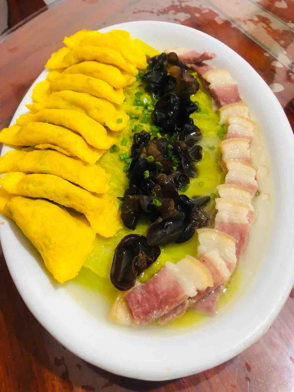 咸肉蒸娃娃菜的做法-家常味蒸菜譜