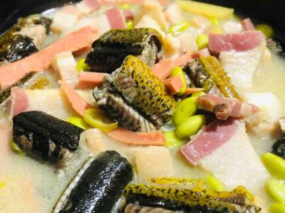 咸肉黃鱔的做法-咸鮮味煮菜譜