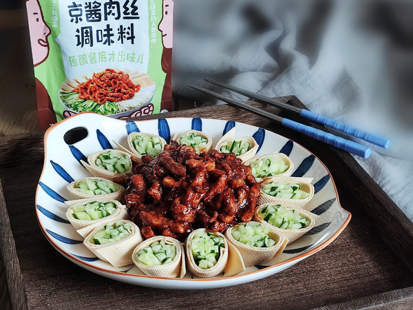 快手京醬肉絲的做法-醬香味炒菜譜