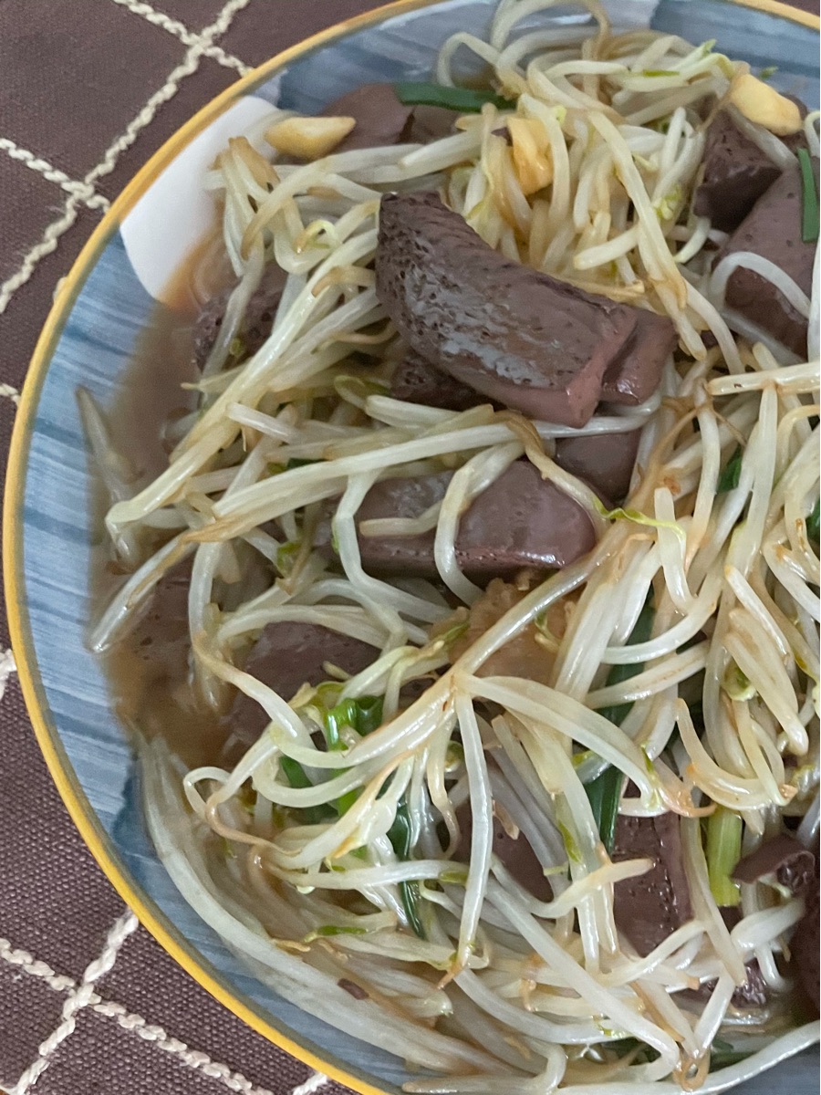 炒豬血的做法-咸鮮味炒菜譜