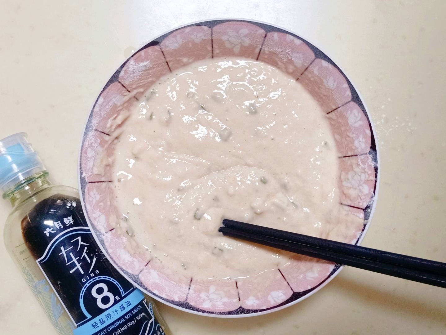 早餐雞蛋餅的做法-咸鮮味煎菜譜