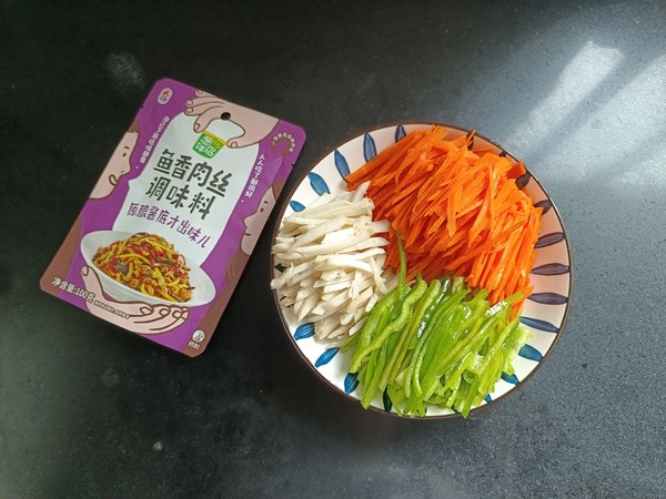 沒(méi)有肉的魚(yú)香肉絲的做法-酸辣味炒菜譜