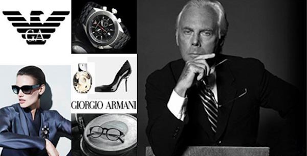 阿瑪尼是哪個國家的品牌，意大利！