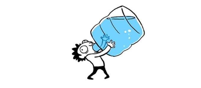 渴了可以喝水嗎，已經缺水！