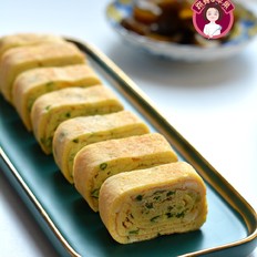 香蔥厚蛋燒的做法-家常味煎菜譜