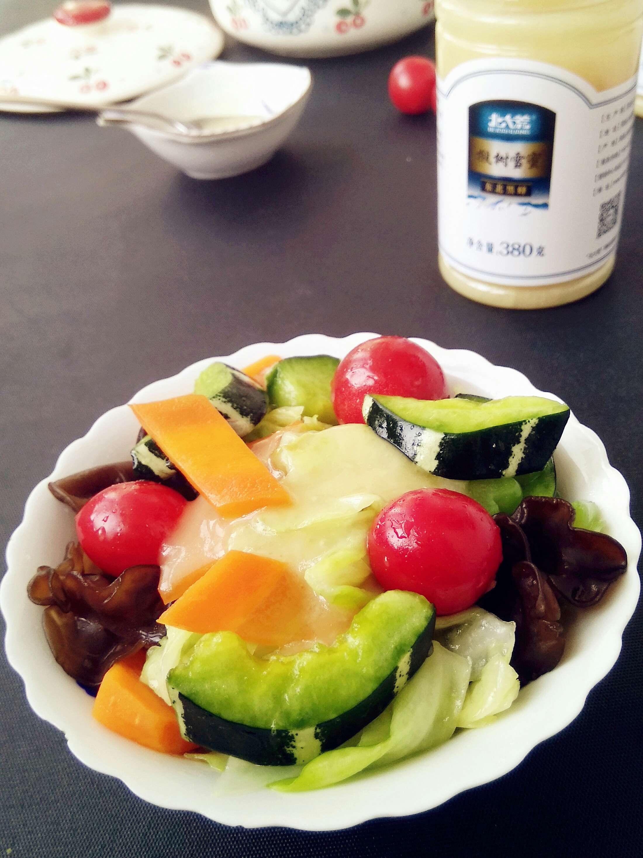 蜜汁沙拉的做法-甜味拌菜譜