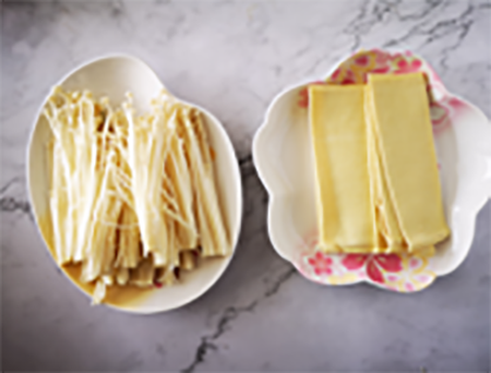 紅燒豆皮金針菇的做法-家常味炒菜譜