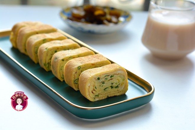 香蔥厚蛋燒的做法-家常味煎菜譜