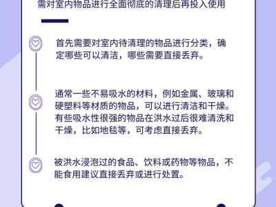 房間被水淹？洪水過后家庭這樣清理和消毒