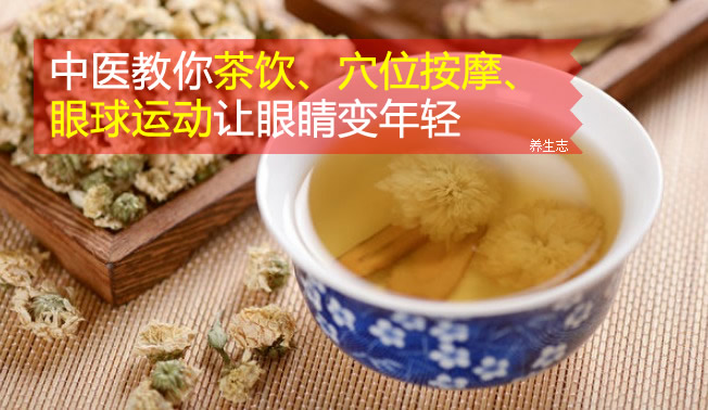 中醫教你茶飲、穴位按摩、眼球運動讓眼睛變年輕